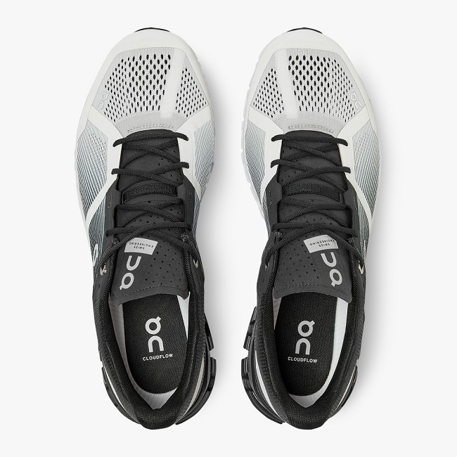 ON Cloudflow Mens - Men's Trainers NZ-87193 Black/White